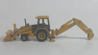 ERTL John Deere Tractor Back Hoe Excavator Loader Yellow Die Cast Toy Farming Construction Vehicle