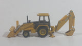 ERTL John Deere Tractor Back Hoe Excavator Loader Yellow Die Cast Toy Farming Construction Vehicle