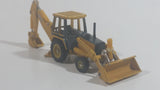 ERTL John Deere Tractor Back Hoe Excavator Loader Yellow Die Cast Toy Farming Construction Vehicle