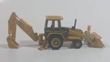 ERTL John Deere Tractor Back Hoe Excavator Loader Yellow Die Cast Toy Farming Construction Vehicle