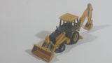 ERTL John Deere Tractor Back Hoe Excavator Loader Yellow Die Cast Toy Farming Construction Vehicle