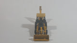 ERTL John Deere Tractor Back Hoe Excavator Loader Yellow Die Cast Toy Farming Construction Vehicle