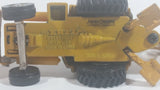 ERTL John Deere Tractor Back Hoe Excavator Loader Yellow Die Cast Toy Farming Construction Vehicle