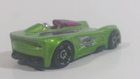 2002 Hot Wheels Spectraflame II Monoposto Light Green Die Cast Toy Car Vehicle