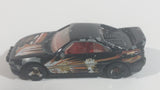 2000 Hot Wheels Kung Fu Force Toyota MR2 Black Die Cast Toy Car Vehicle