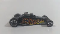 2007 Hot Wheels Engine Revealers Tire Fryer Black Die Cast Toy Car Hot Rod Vehicle