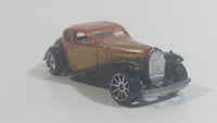 2005 Hot Wheels '37 Bugatti Copper & Gold Die Cast Toy Classic Luxury Car Vehicle