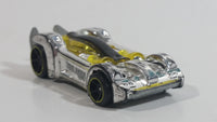 2010 Hot Wheels Tooligan Chrome Yellow Black Die Cast Toy Tool Wrench Car Vehicle