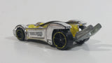 2010 Hot Wheels Tooligan Chrome Yellow Black Die Cast Toy Tool Wrench Car Vehicle