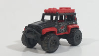 2012 Matchbox Jungle Adventure Dune Doge Black and Red Die Cast Toy Car Vehicle