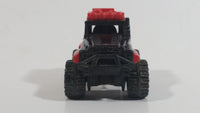 2012 Matchbox Jungle Adventure Dune Doge Black and Red Die Cast Toy Car Vehicle