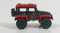 2012 Matchbox Jungle Adventure Dune Doge Black and Red Die Cast Toy Car Vehicle