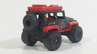 2012 Matchbox Jungle Adventure Dune Doge Black and Red Die Cast Toy Car Vehicle