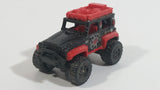 2012 Matchbox Jungle Adventure Dune Doge Black and Red Die Cast Toy Car Vehicle