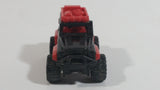 2012 Matchbox Jungle Adventure Dune Doge Black and Red Die Cast Toy Car Vehicle