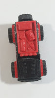 2012 Matchbox Jungle Adventure Dune Doge Black and Red Die Cast Toy Car Vehicle