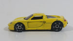 2009 Hot Wheels Dream Garage Porsche Carrera GT Yellow Die Cast Toy Car Vehicle