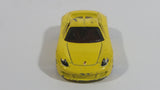 2009 Hot Wheels Dream Garage Porsche Carrera GT Yellow Die Cast Toy Car Vehicle