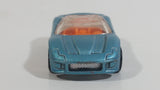 2009 Hot Wheels Airshot Super Drop 40 Somethin' Light Satin Blue Die Cast Toy Car Vehicle