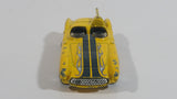 2008 Hot Wheels Corvette SR-2 Yellow Die Cast Toy Car Vehicle