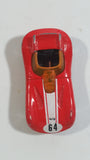 1998 Hot Wheels First Editions Cat-A-Pult Red 64 White Die Cast Toy Race Car Vehicle