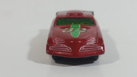 2009 Hot Wheels Modified Rides At-A-Tude Dark Red Die Cast Toy Car Vehicle