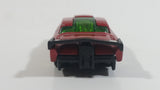 2009 Hot Wheels Modified Rides At-A-Tude Dark Red Die Cast Toy Car Vehicle