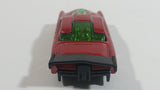 2009 Hot Wheels Modified Rides At-A-Tude Dark Red Die Cast Toy Car Vehicle