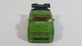 2002 Hot Wheels Yu-Gi-Oh! Super Tuned Truck Lime Green Die Cast Toy Car Vehicle