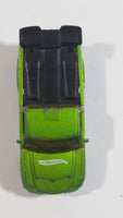 2002 Hot Wheels Yu-Gi-Oh! Super Tuned Truck Lime Green Die Cast Toy Car Vehicle