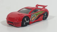 2001 Hot Wheels City Service Seared Tuner Red Planet Messenger Madness Die Cast Toy Car Vehicle