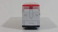 Realtoy Northwest Airlines Double Decker Bus Red and White Die Cast Toy Car Vehicle