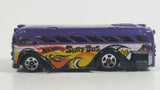 2006 Hot Wheels Urban Surfin' School Bus Purple Die Cast Toy Car Vehicle