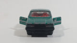 Majorette Volvo No. 230 Volvo 760 GLE Sedan Green 1/61 Scale Die Cast Toy Car Vehicle with Opening Doors