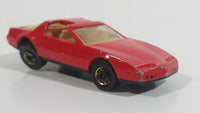 1983 Hot Wheels The Hot Ones 80's Firebird Red Die Cast Toy Car Vehicle