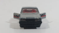 Majorette Volvo 760 GLE Sedan No. 230 Grey 1/61 Scale Die Cast Toy Car Vehicle with Opening Doors