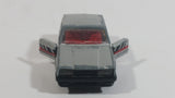 Majorette Volvo 760 GLE Sedan No. 230 Grey 1/61 Scale Die Cast Toy Car Vehicle with Opening Doors