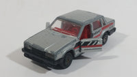 Majorette Volvo 760 GLE Sedan No. 230 Grey 1/61 Scale Die Cast Toy Car Vehicle with Opening Doors