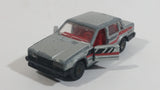 Majorette Volvo 760 GLE Sedan No. 230 Grey 1/61 Scale Die Cast Toy Car Vehicle with Opening Doors