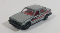 Majorette Volvo 760 GLE Sedan No. 230 Grey 1/61 Scale Die Cast Toy Car Vehicle with Opening Doors