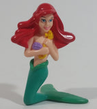 1997 The Little Mermaid Disney Movie Ariel Character Holding Seahorse 3" Plastic Toy Figure McDonald's Happy Meal