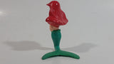 1997 The Little Mermaid Disney Movie Ariel Character Holding Seahorse 3" Plastic Toy Figure McDonald's Happy Meal