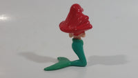 1997 The Little Mermaid Disney Movie Ariel Character Holding Seahorse 3" Plastic Toy Figure McDonald's Happy Meal