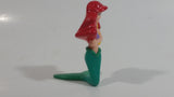 1997 The Little Mermaid Disney Movie Ariel Character Holding Seahorse 3" Plastic Toy Figure McDonald's Happy Meal