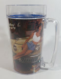 1993 Jan. Feb. Snap-On Tools Pinup Girl Brittany Thermoserve Plastic Beer Mug Cup Automotive Collectible