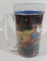 1993 Jan. Feb. Snap-On Tools Pinup Girl Brittany Thermoserve Plastic Beer Mug Cup Automotive Collectible