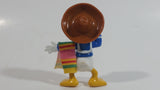 Disney The Three Caballeros Mexican Donald Duck with Sombrero and Colorful Fabric Towel Articulated Toy Action Figure