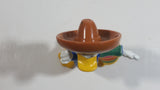 Disney The Three Caballeros Mexican Donald Duck with Sombrero and Colorful Fabric Towel Articulated Toy Action Figure