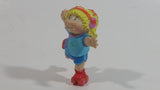 1984 CPK Cabbage Patch Kids Roller Skating Listening to Music on Walkman PVC Toy Figure Blue Version