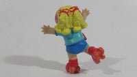 1984 CPK Cabbage Patch Kids Roller Skating Listening to Music on Walkman PVC Toy Figure Blue Version